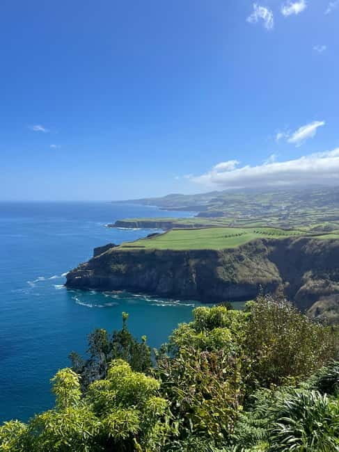 Furnas: Tea Plantation and Hot springs Tour - Panoramic Viewpoint of the North Shore