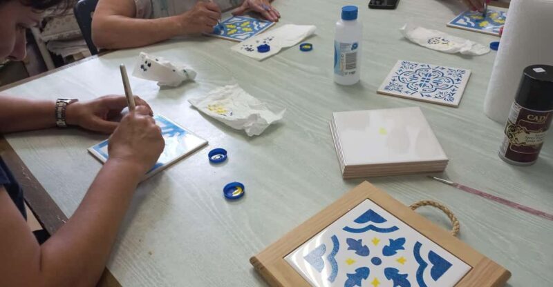 Gaia: Tile painting workshop, Port Wine and Pastel de Nata - How Valuable Is It?