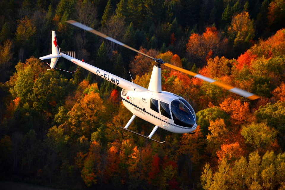 Gananoque: Helicopter Tour With Craft Brewery Stop and Lunch - Meeting Point and Directions