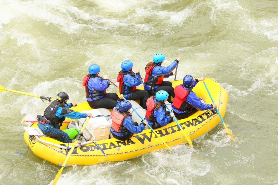 Gardiner: Full Day Raft Trip on the Yellowstone River+Lunch - Booking Information