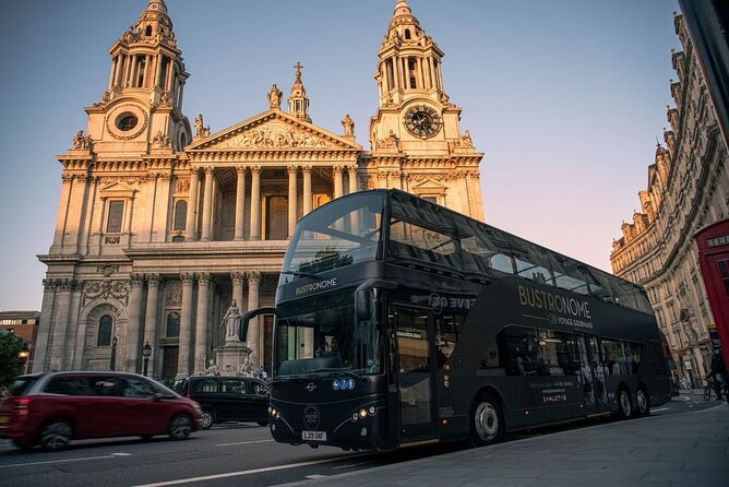Gastronomic 6-Course Fine-Dining Experience on Luxury London Bus - Unobstructed London Landmarks