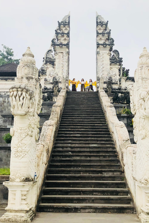 Gates of Heaven, Tirta Gangga, Waterfall and Virgin Beach - Itinerary Details