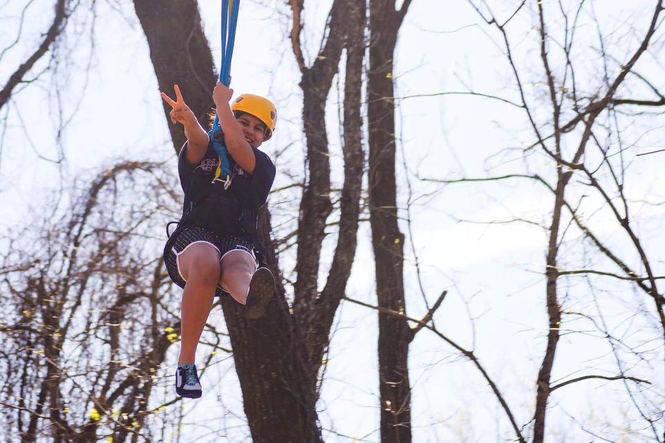 Gatlinburg: Zipline Canopy Tour - Duration and Group Size