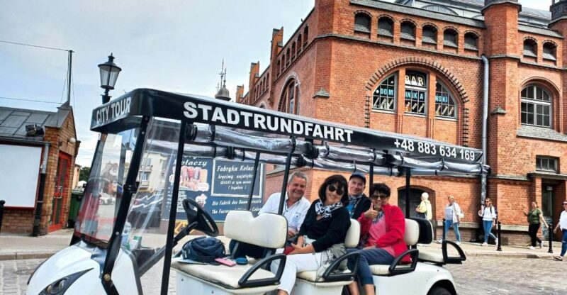 Gdansk: City Sightseeing Tour by Golf Cart/Buggy Guided Tour - Key Points