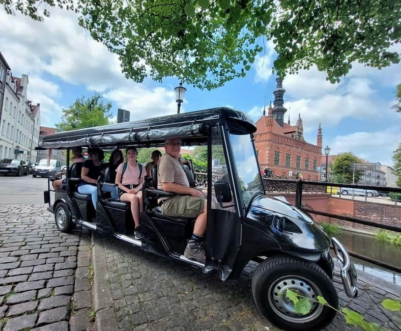 GDANSK City Tour by Golf Cart Live Guide & Sightseeing 90min - Key Points