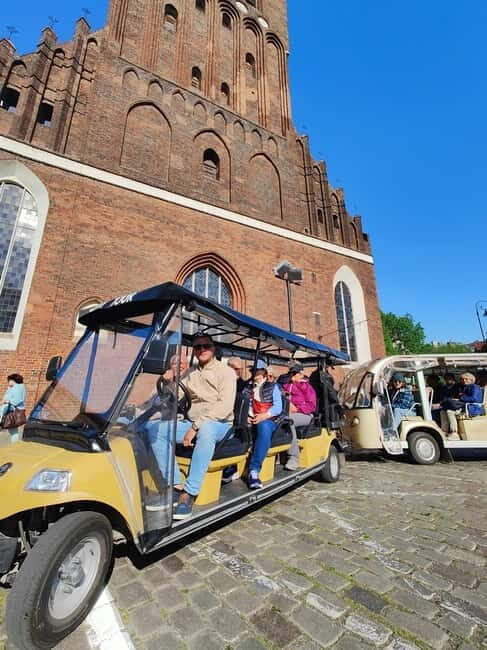Gdansk: Shared or Private Guided City Tour by Golf Cart - What to Expect from the Tour