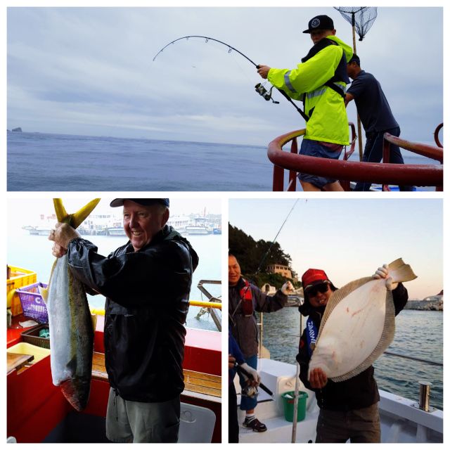 Geoje Island: Deep Sea Fishing - Jigging for Yellow Tail - Key Points
