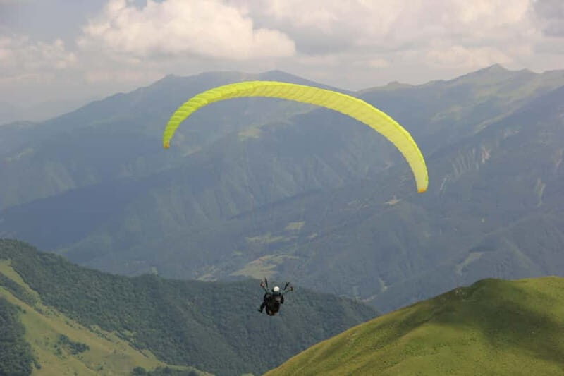 Georgia: Paragliding tandem flight in Gudauri with video - The Return and Additional Services