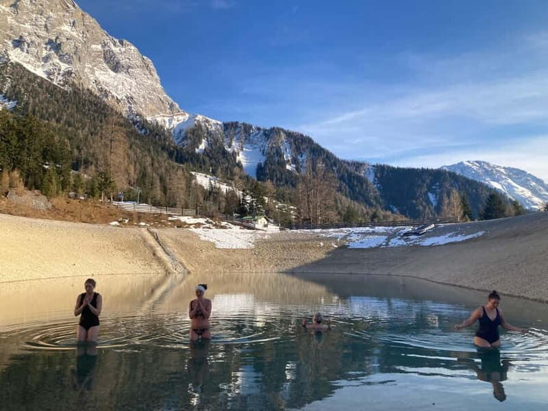 Get the cool Kick: Ice bathing in the mountain lake - Key Points