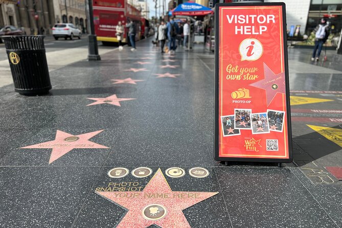 Get Your Own Star With the Walk of Fame Experience in Los Angeles - Meeting and Pickup Guidelines