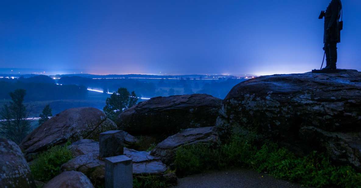 Gettysburg: Beginners Evening Paranormal Investigation Tour - Starting Location and Itinerary