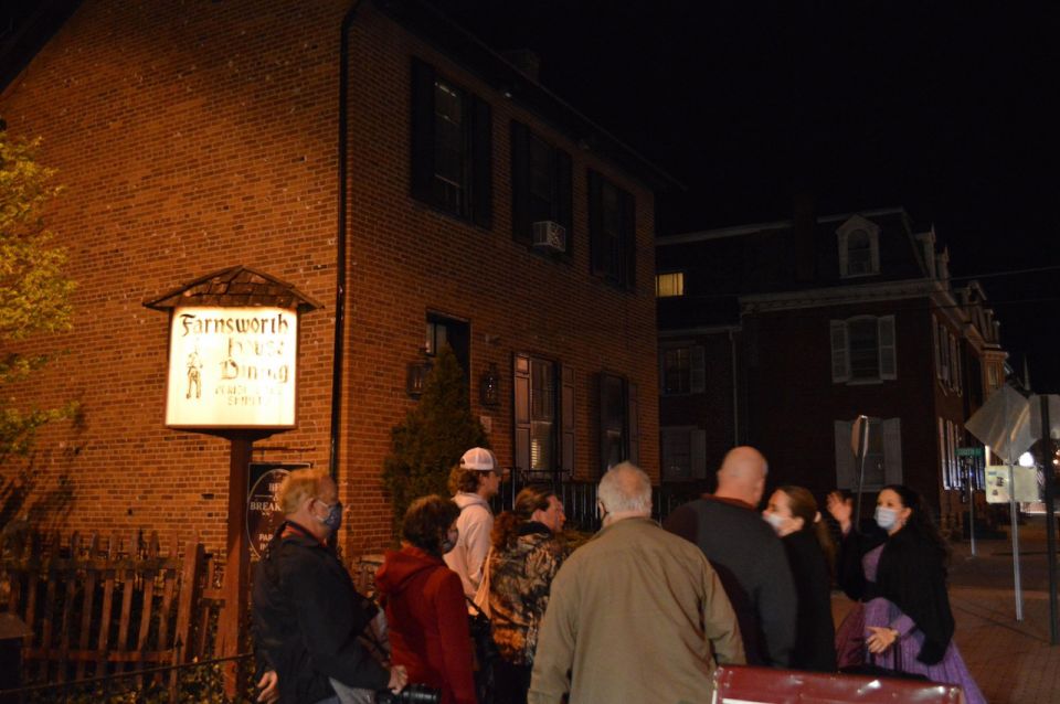 Gettysburg: Farnsworth House Haunted Walking Tours - Key Points