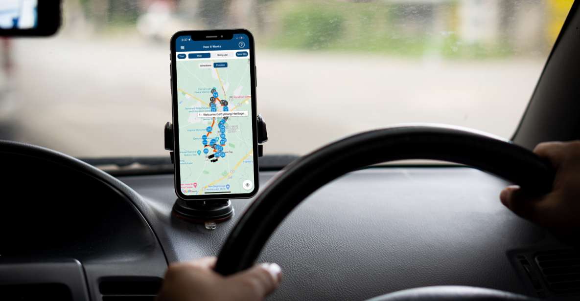 Gettysburg: Ghost-Themed Self-Guided Driving Tour - Key Points