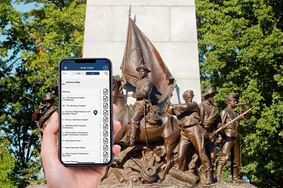 Gettysburg: Seminary Ridge Self-Guided Walking Tour - Exploring the Seminary Building and Grounds