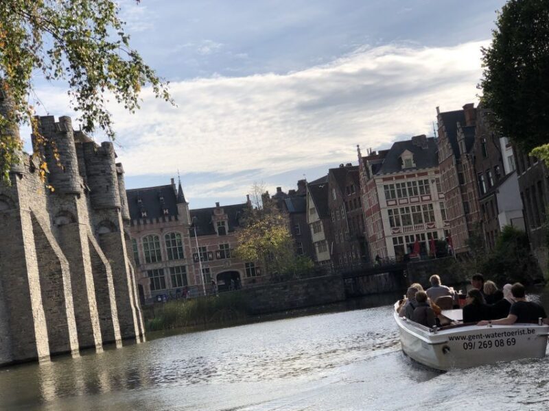 Ghent: 40-Minute Historical Boat Tour of City Center - The Sum Up