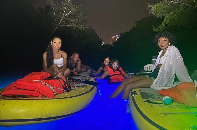 Giant Glow Paddleboarding the Downtown Skyline with Bats - FAQs