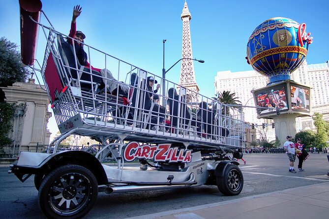 Giant Shopping Cart Limo Ride in Las Vegas - Inclusions and Amenities