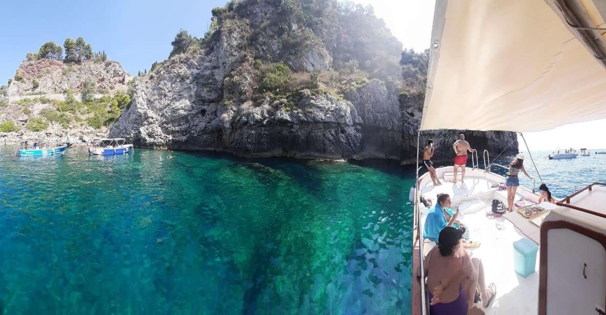 Giardini Naxos Taormina: Sunset Tour With Aperitif - Itinerary Highlights
