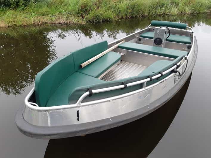 Giethoorn: 2 Hours 6 Persons Boat Steeringwheel + Cushions - Payment Details