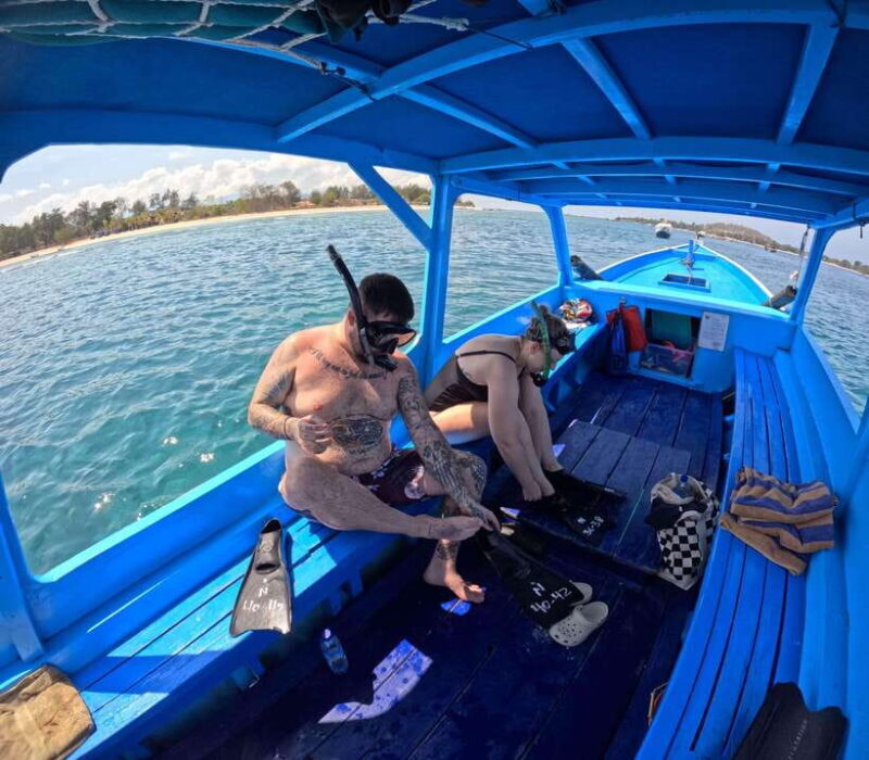 Gili Islands: Private or Shared Snorkeling Boat Trip - Snorkeling at Underwater Sculptures and Coral Gardens