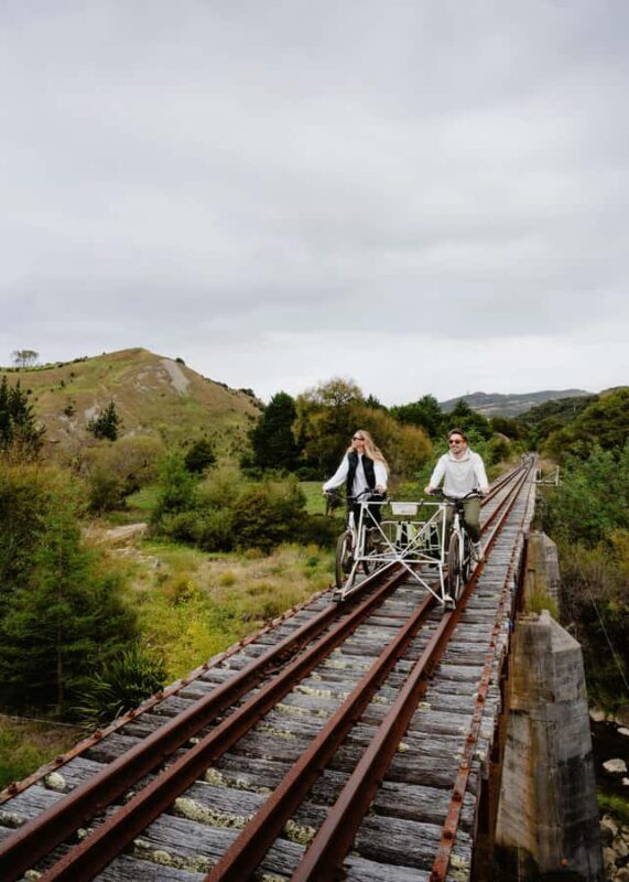 Gisborne: Railbike Tour with E-Bike Option - An Authentic Ride Along New Zealand’s East Coast