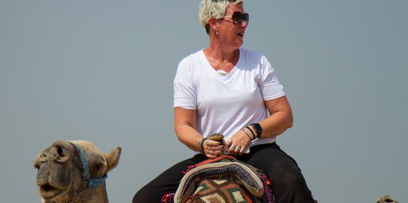 Giza: Pyramids at Sunset Guided Camel Tour - Experience Highlights