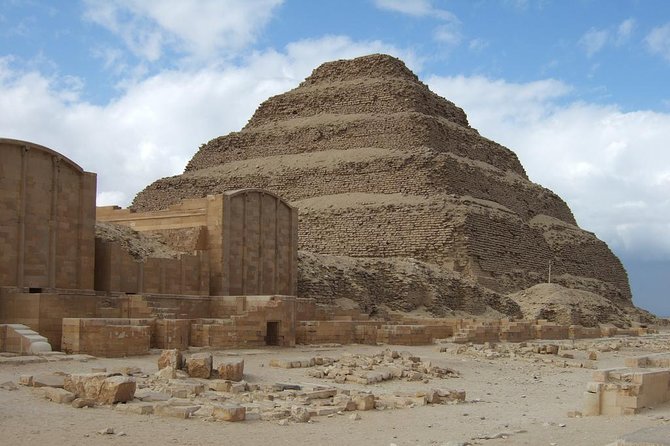Giza Pyramids,Sakkara Pyramids &Memphis Include Lunch &Camel Ride - Pickup and Accessibility