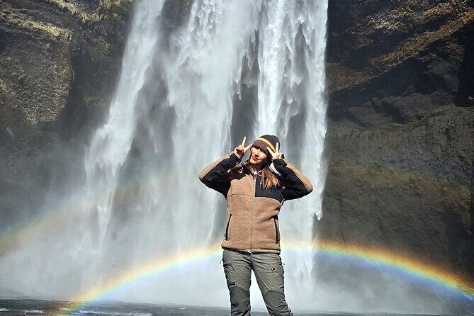 Glacier Hike w. Photos, South Coast Waterfalls & Black Sand Beach - Seljalandsfoss: The Waterfall Behind the Waterfall