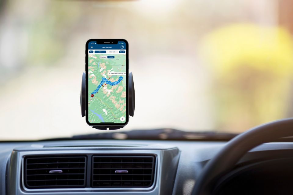 Glacier National Park: Self-Guided Driving Tour - Utilizing the Mobile Audio Guide