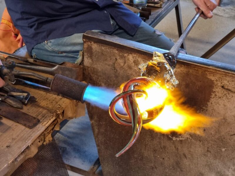 Glass Blowing Show Visit Murano Glass Factory & Showroom OMG - Highlights of Murano Glass