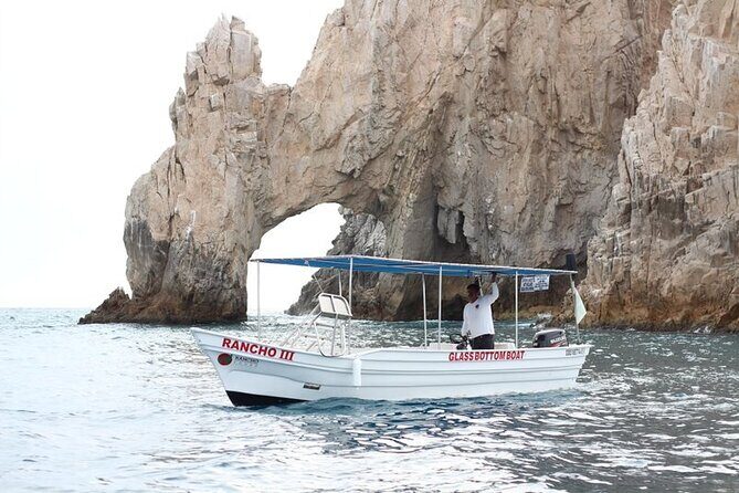 Glass Bottom Boat in Cabo San Lucas, free time in Playa del Amor - The Sum Up