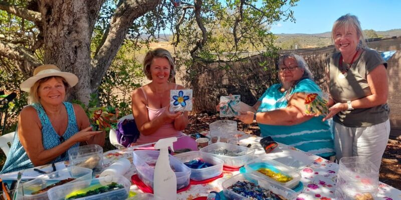 Glass on Glass Mosaic craft workshop near lagos - Introduction