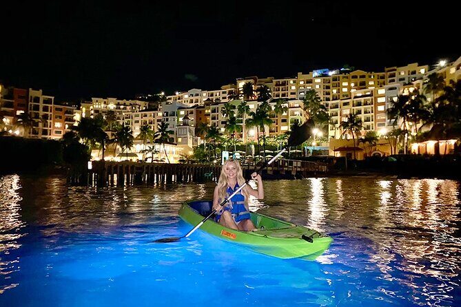 Glow Boats LED Night Kayak, Marriott Frenchman's Cove Dock, USVI - Key Points