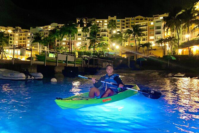 Glow Boats LED Night Kayak, Marriott Frenchman's Cove Dock, USVI - What to Expect on the Glow Boats LED Night Kayak Tour