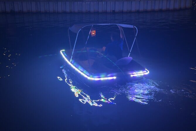 Glow In The Dark Pedal Boat Experience at Downtown OWA - Introduction