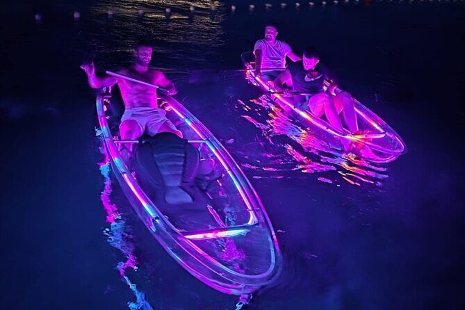 Glowing Night Kayak Tour with LED lights and Moonlight - Frequently Asked Questions
