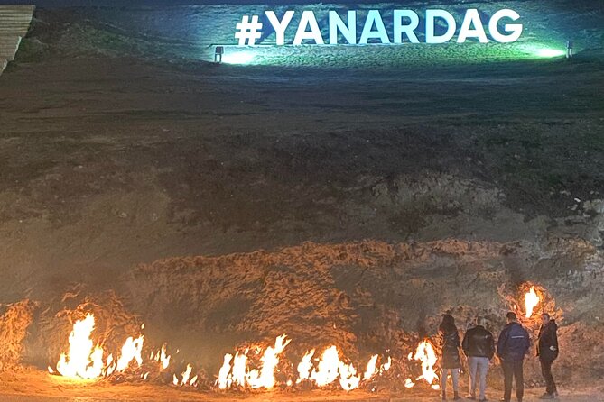 Gobustan Rock Arts, Mud Volcanoes, Fire Temple Ateshgah, Yanardag - The Eternal Flame of Yanardag