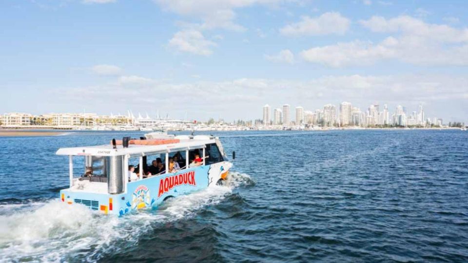 Gold Coast: Aquaduck City Tour and River Cruise - Tour Experience