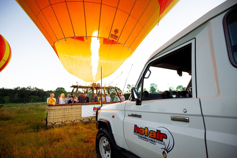 Gold Coast: Hot Air Balloon Flight and Vineyard Breakfast - Recap