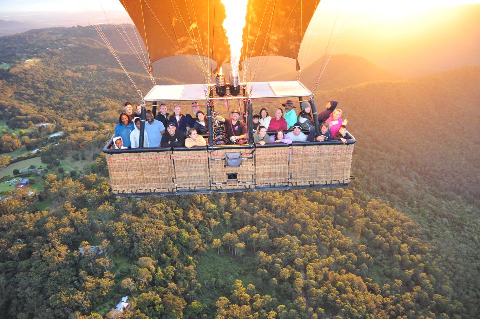 Gold Coast: Hot Air Balloon Flight With Buffet Breakfast - Itinerary