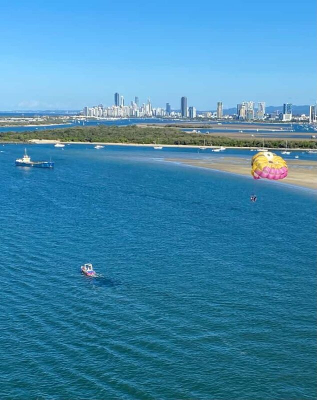 Gold Coast: Parasailing in Surfers Paradise with Free Photos - Key Points: