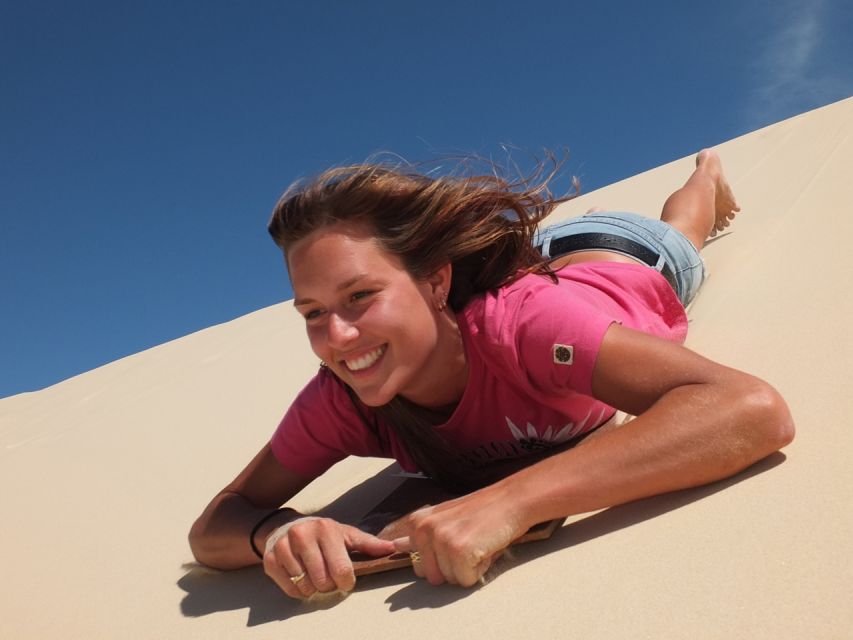 Gold Coast: Tangalooma Desert Safari Day Cruise Transfers - Background