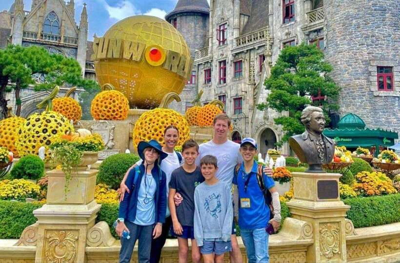 Golden Bridge- Ba Na Hills Day Trip- Shuttle Bus & Guide - Exploring the French Village