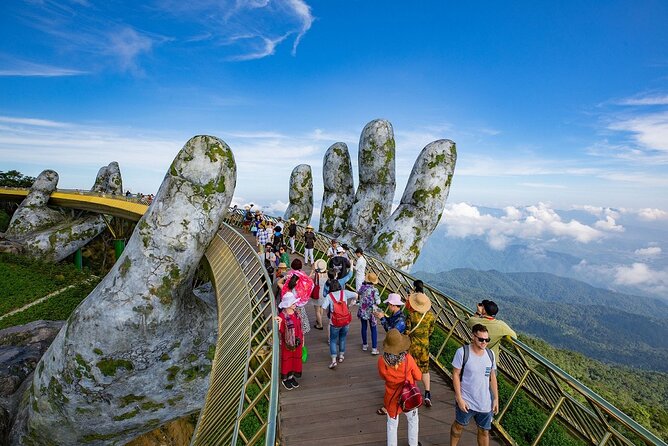Golden Bridge -Ba Na Hills Including Buffet Lunch ,Cable Car 2 Way From Da Nang - Buffet Lunch and Cable Cars
