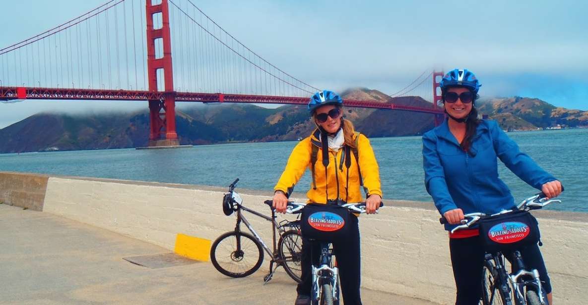 Golden Gate Bridge: Electric Bike Guided Tour to Sausalito - Included in the Tour