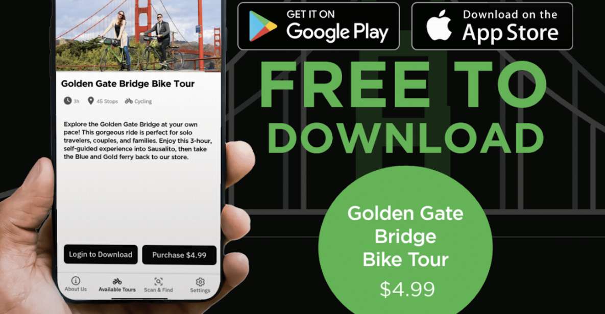 Golden Gate Bridge: Self-guided Tour App - Audio + Written - Pricing and Availability