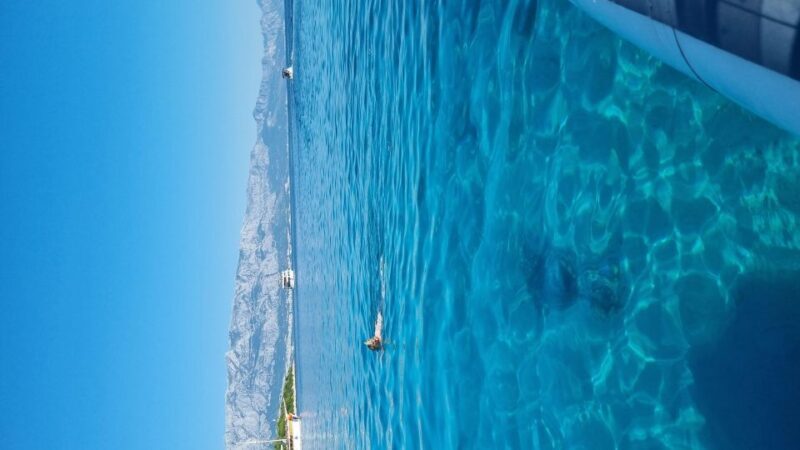Golden Horn beach, Bol town, beach Vala Hrvaska restaurant - The Sum Up