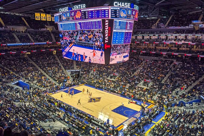 Golden State Warriors Basketball Game at Chase Center - Stadium Amenities and Features