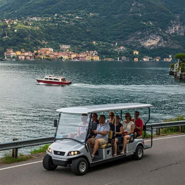 Golf car tour and boat ride on Lake Como - Practical Details and Logistics