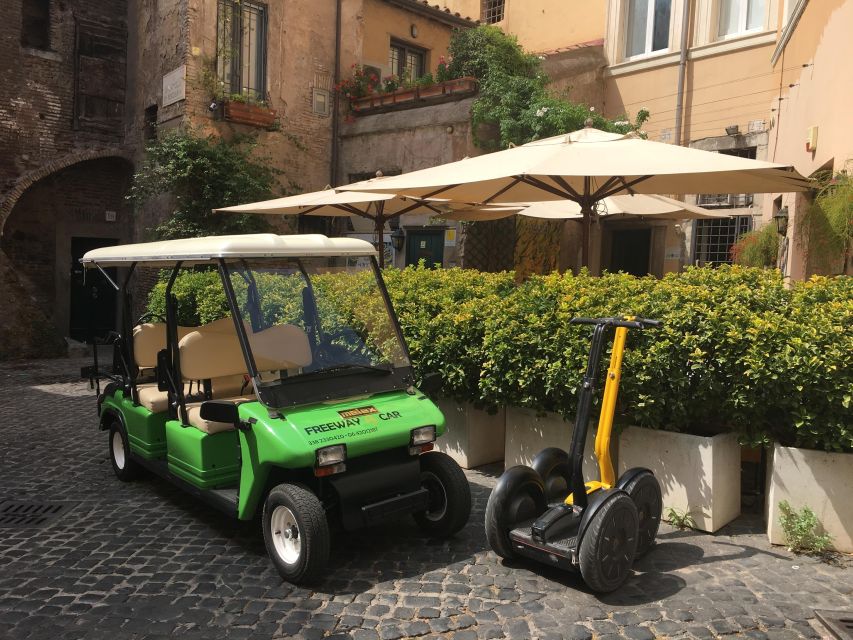 Golf Car Tour & Roman Restaurant - Restrictions